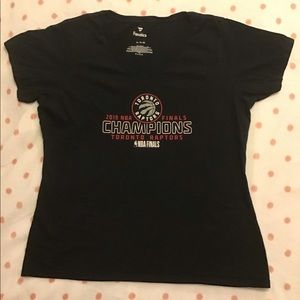 Toronto Raptors 2019 NBA Champions V Neck Tee